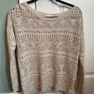 Garage Beige Knit Sweater